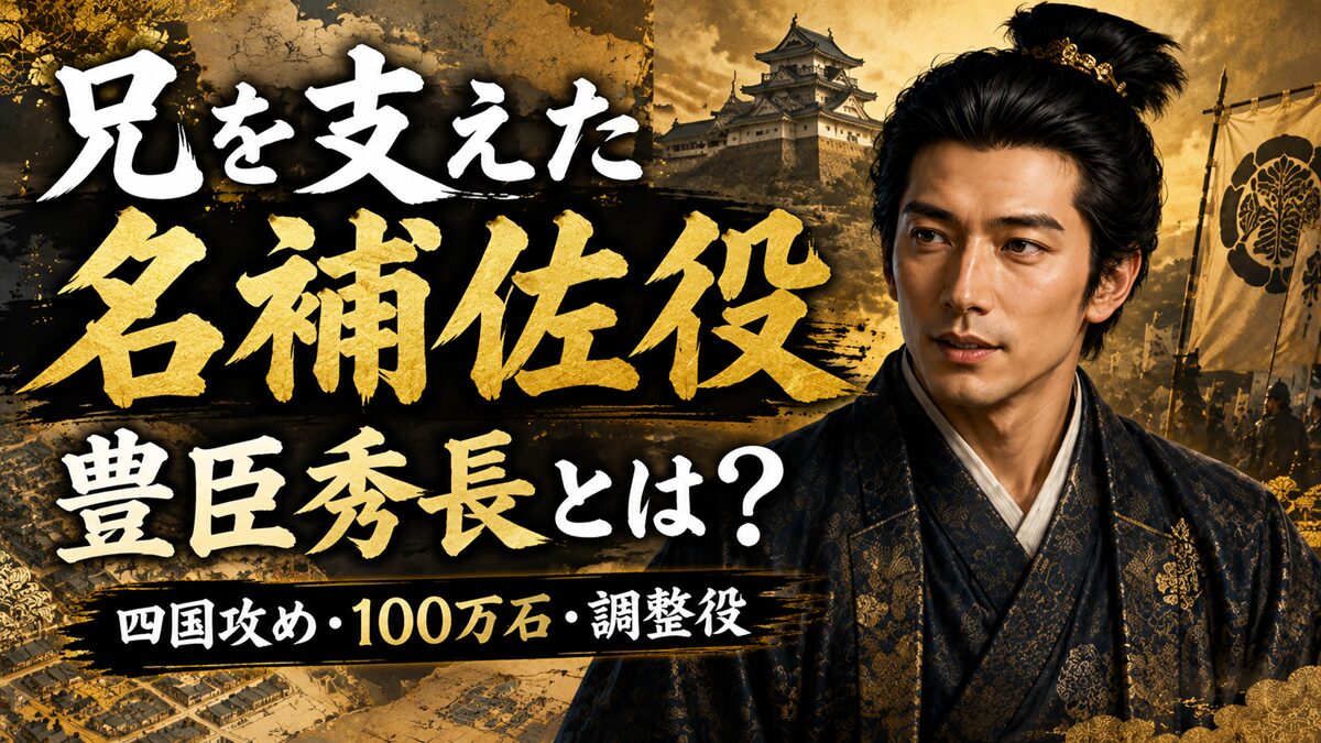 豊臣秀長は何をした人？秀長AIと一緒に簡単に分かりやすくまとめてみた