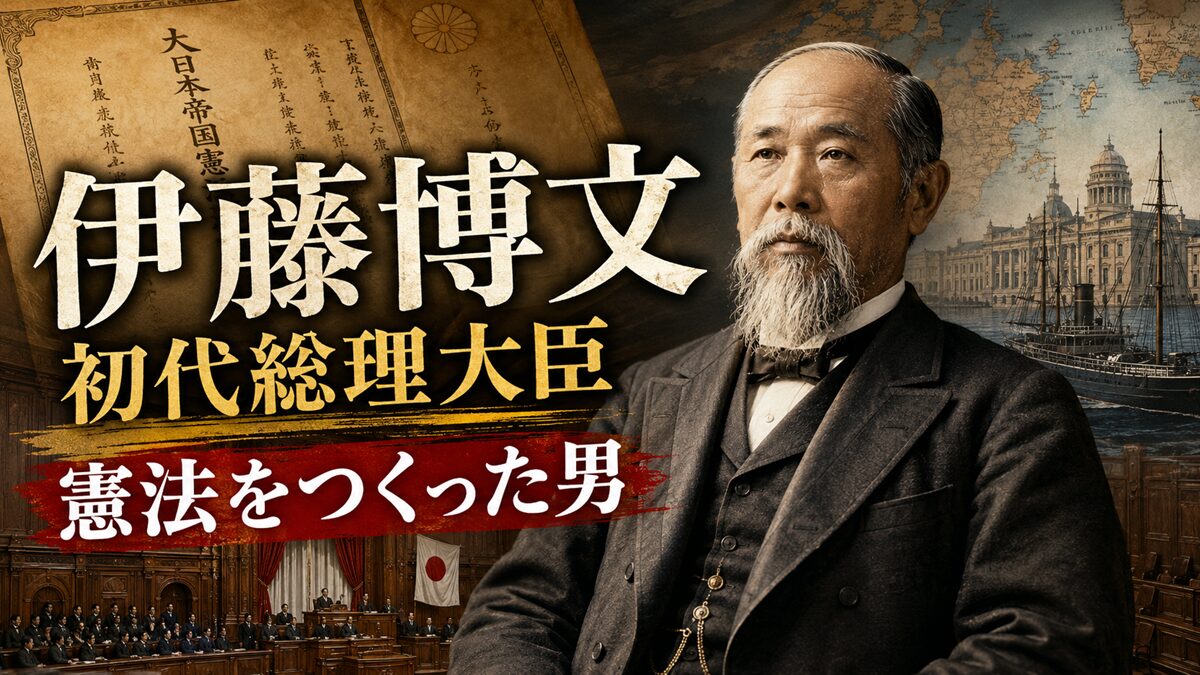 伊藤博文は何をした人？博文AIと一緒に簡単に分かりやすくまとめてみた