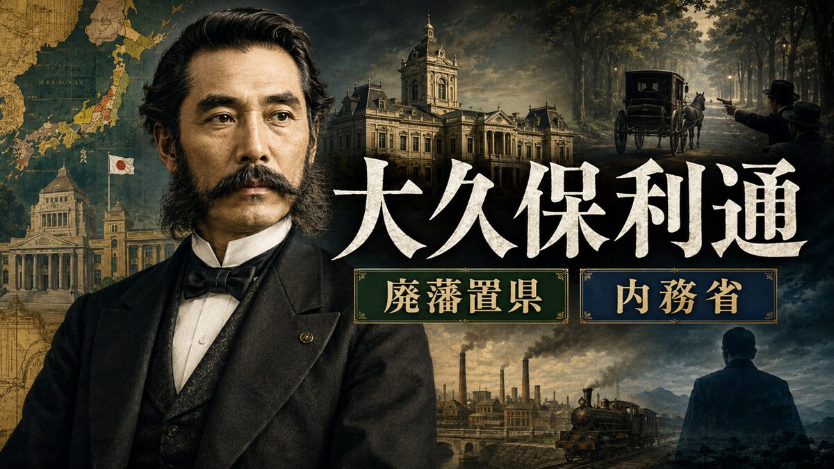 大久保利通は何をした人？利通AIと一緒に簡単に分かりやすくまとめてみた