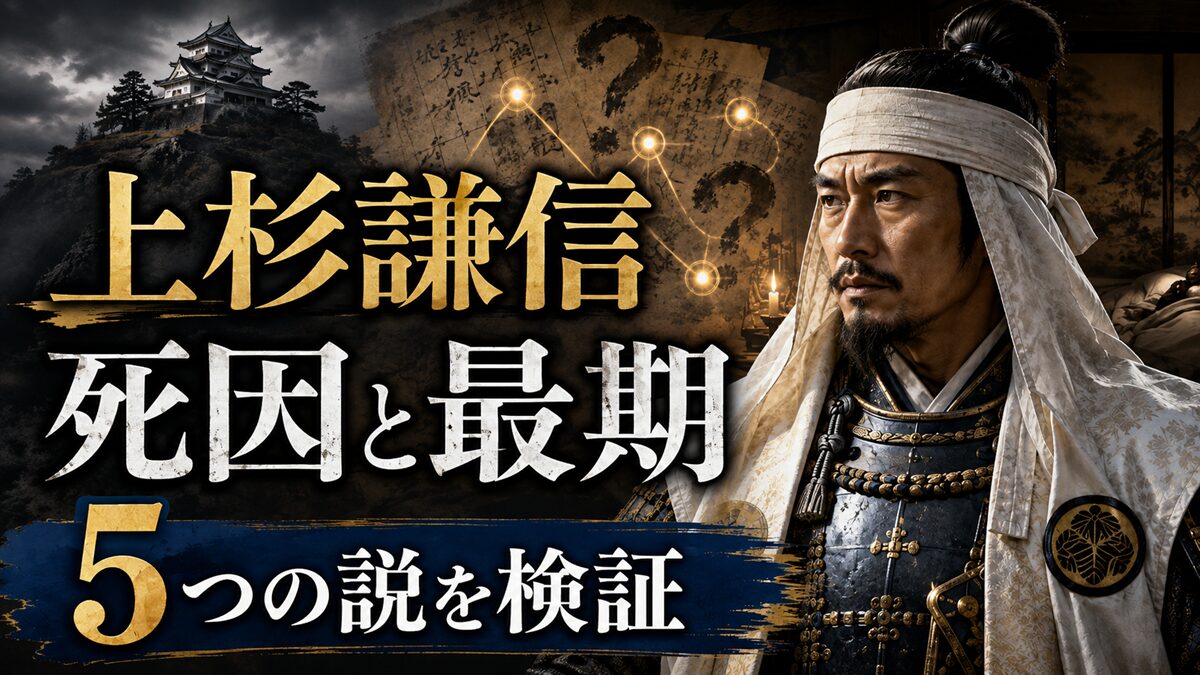 上杉謙信の死因と最期は？謙信AIと5つの説を検証してみた